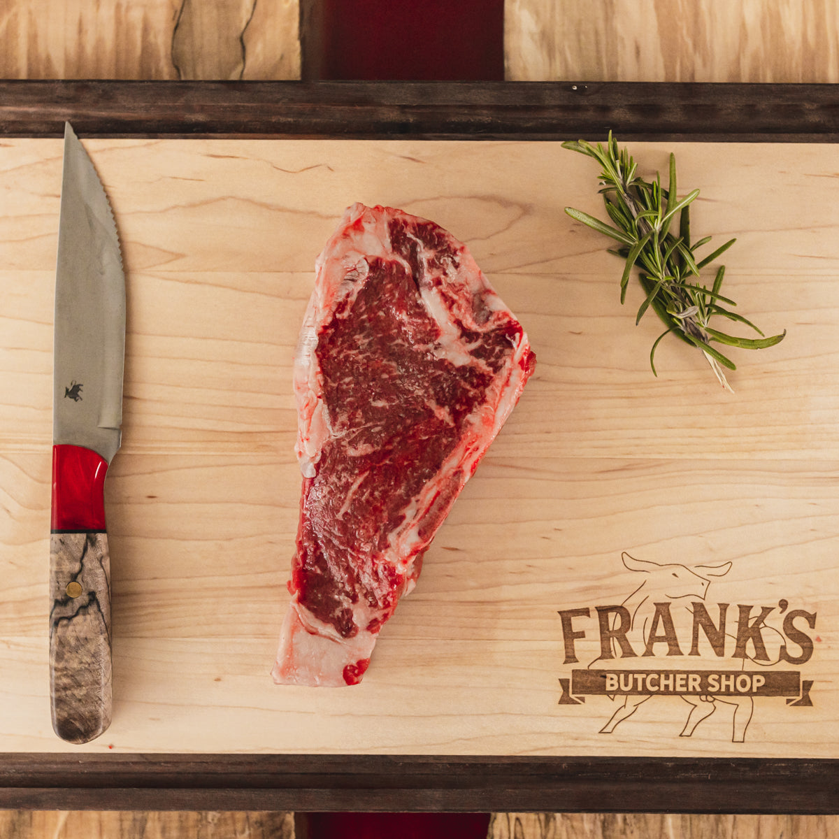 4 Ny and 4 Ribeye Steak Box