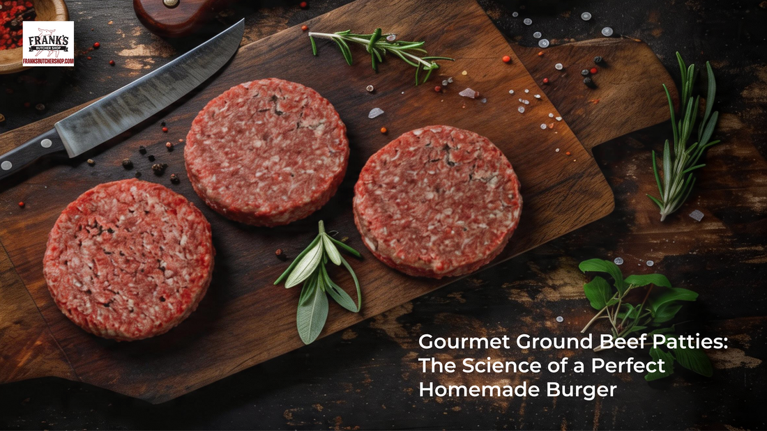 Gourmet Ground Beef Patties: The Science of a Perfect Homemade Burger