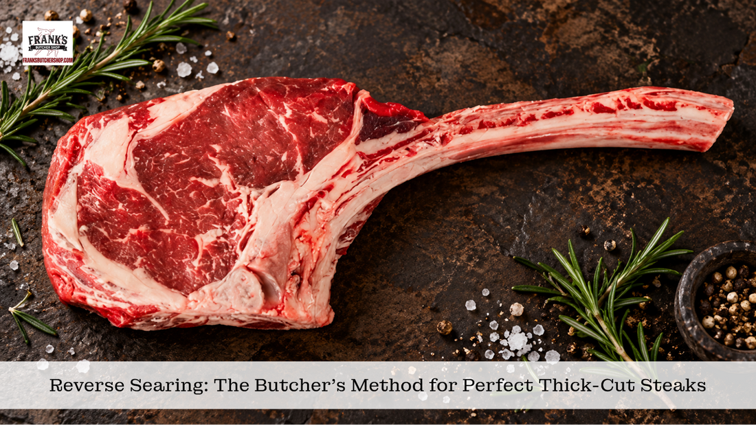 Reverse Searing: The Butcher's Method for Perfect Thick-Cut Steaks