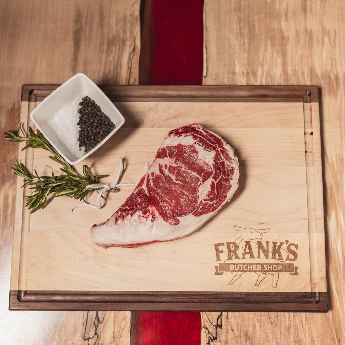 Fank Butcher Best Beef Rib Eye Steak Boneless – Frank's Butcher Shop