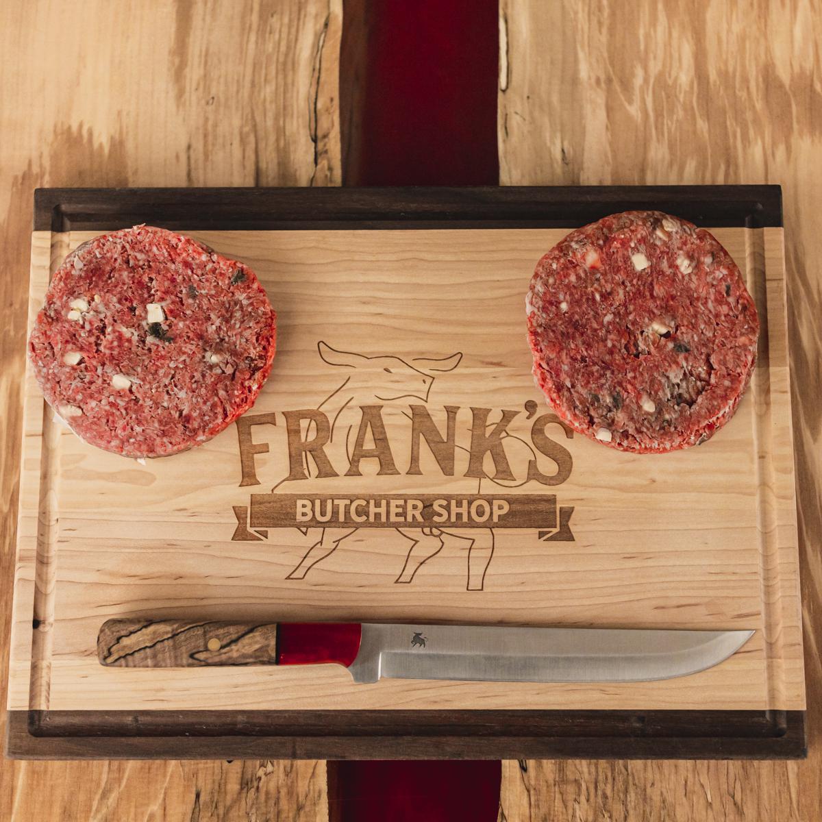 Fank Butcher Shop Our Delicious Ground Beef Patty – Frank's Butcher Shop