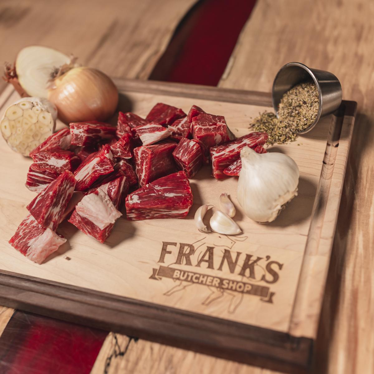 Fank Butcher Enjoy Taste of Stew Meat Varieties at Frank's Butcher Shop